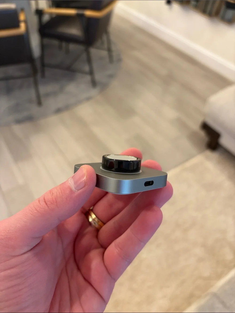 Oura Ring Gen 3 Heritage – Black, Size 11 Includes Charger Excellent Condition